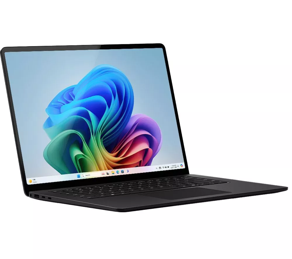 MICROSOFT 15" Surface Laptop, Copilot+ PC - Snapdragon X Elite, 1 TB SSD, Black