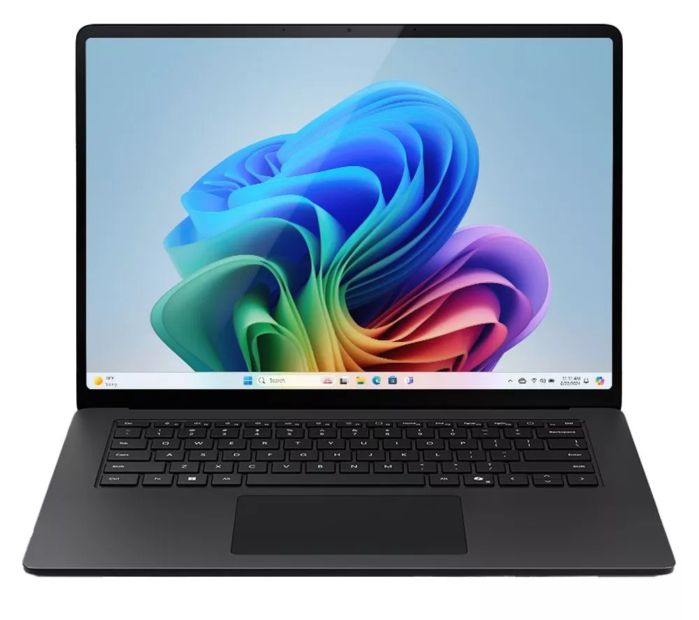 MICROSOFT 15" Surface Laptop, Copilot+ PC - Snapdragon X Elite, 1 TB SSD, Black