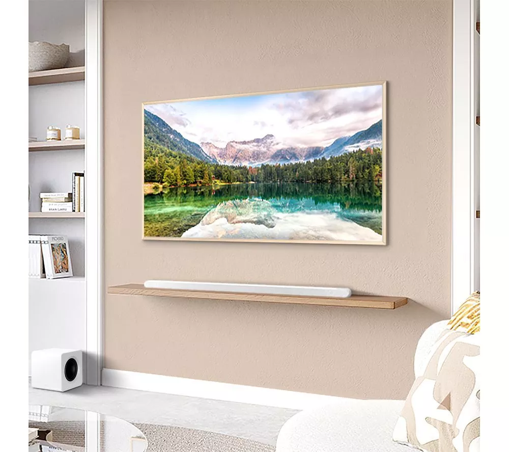 SAMSUNG HW-S801D/XU 3.1.2 Wireless Sound Bar with Dolby Atmos, DTS Virtual:X & Amazon Alexa - White