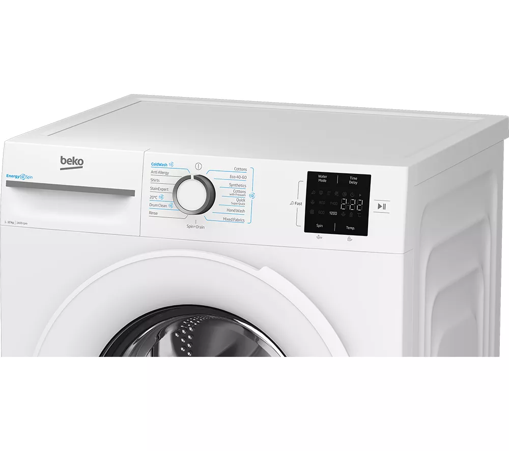 BEKO EnergySpin BM3WT31041W 10 kg 1400 Spin Washing Machine - White