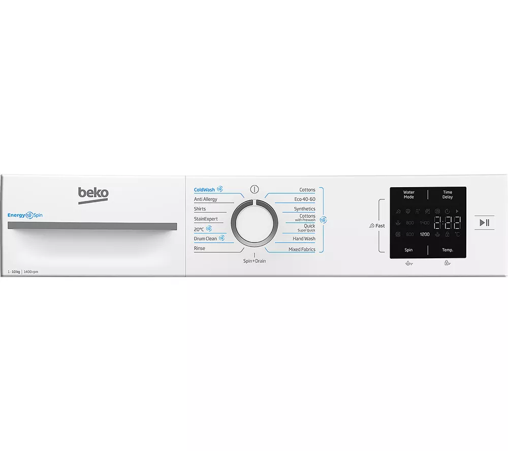 BEKO EnergySpin BM3WT31041W 10 kg 1400 Spin Washing Machine - White