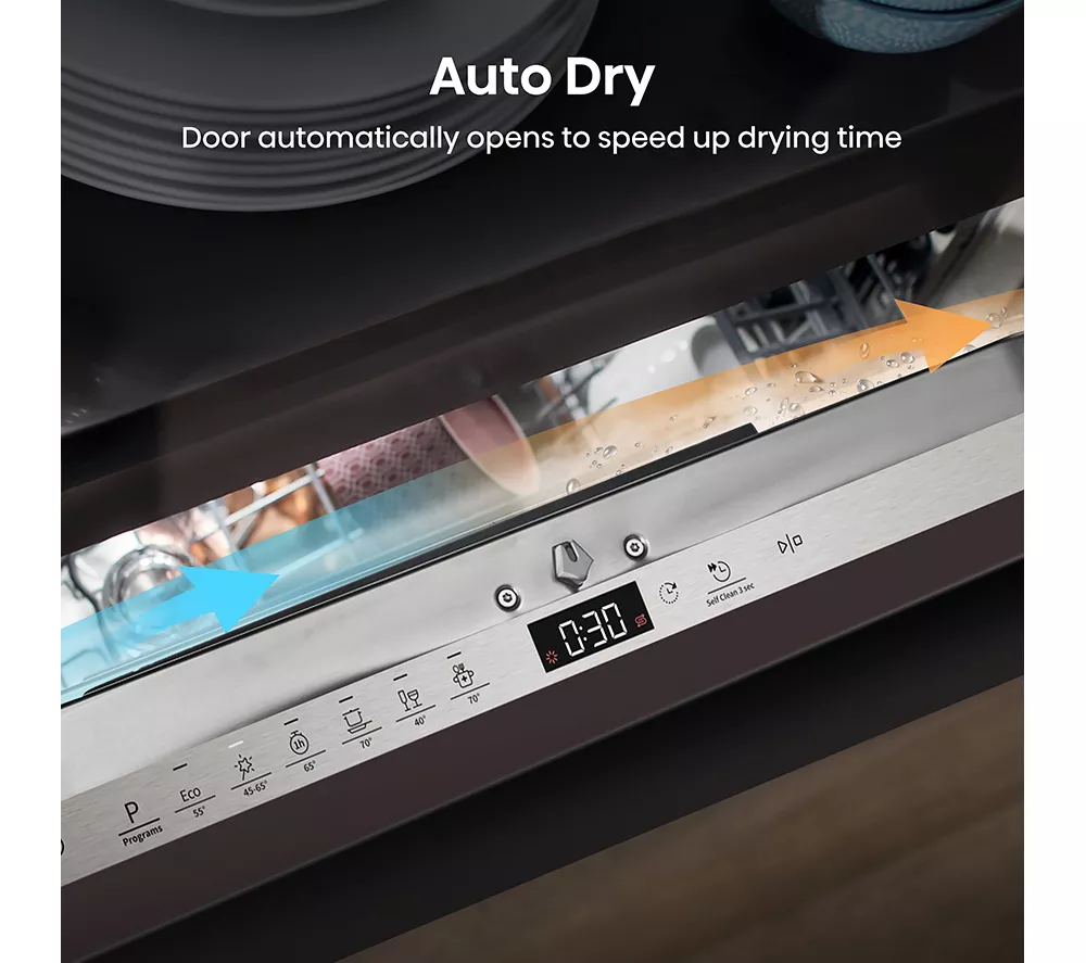 HISENSE HV643D90UK Full-size Fully Integrated Dishwasher