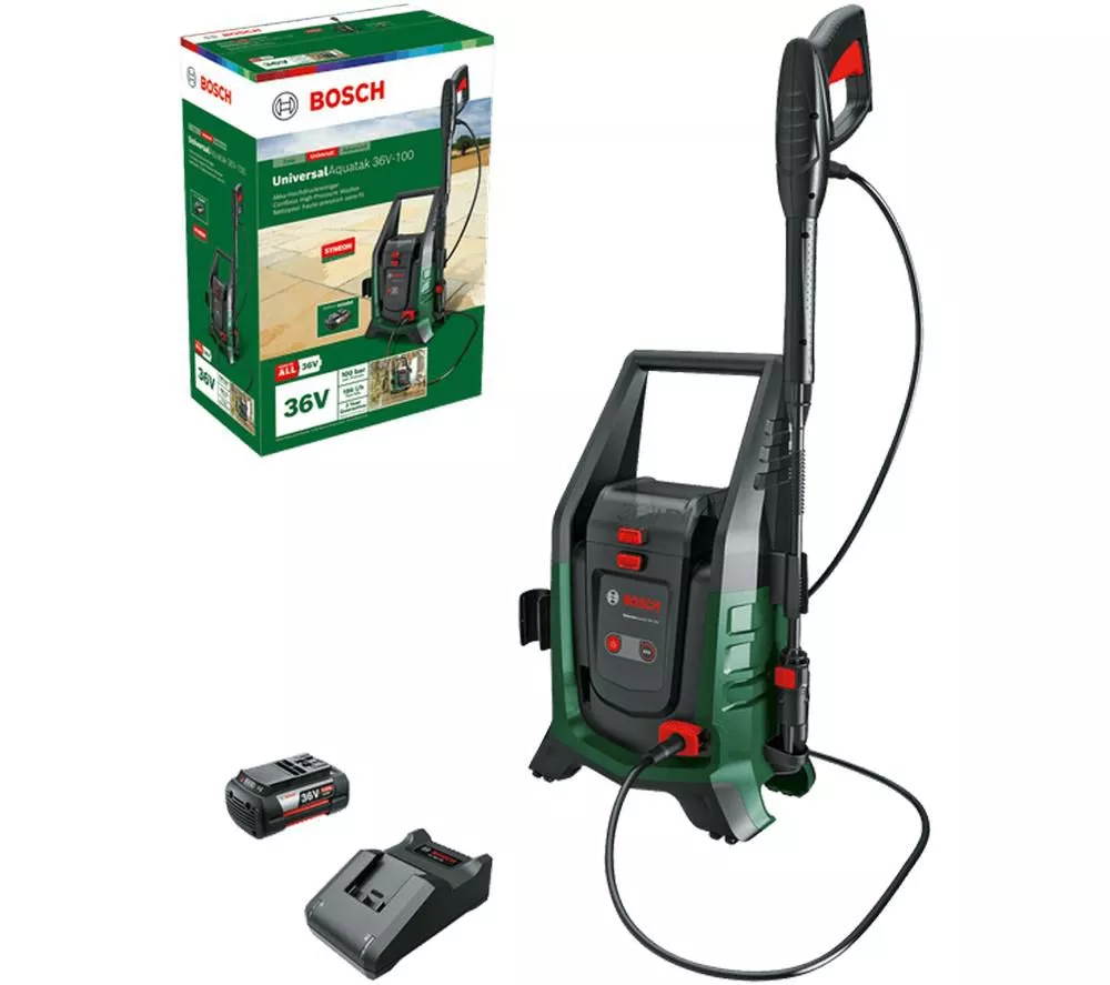 BOSCH UniversalAquatak 36V-100 Cordless Pressure Washer - 100 bar