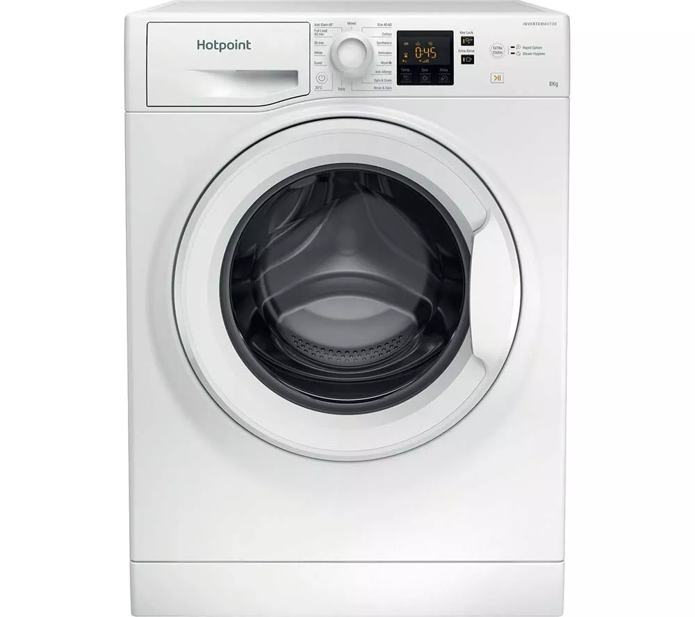 HOTPOINT Anti-stain NSWR 946 WK UK 9 kg 1400 Spin Washing Machine - White