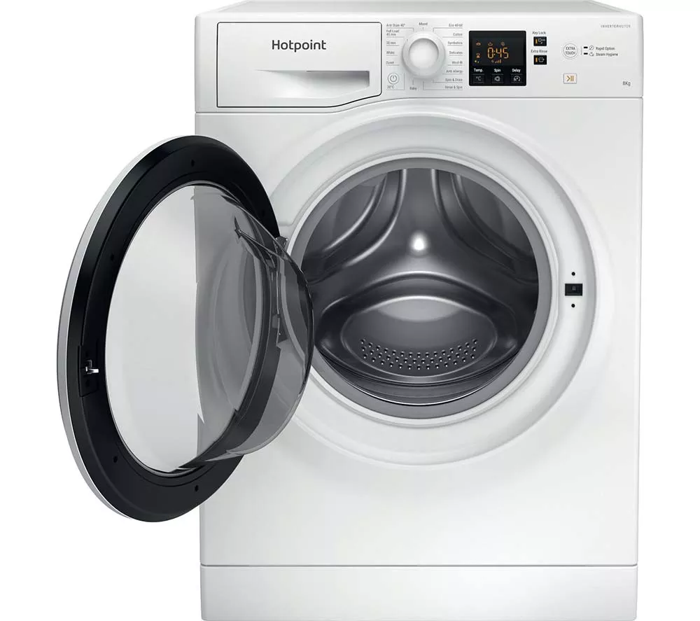 HOTPOINT Anti-stain NSWR 946 WK UK 9 kg 1400 Spin Washing Machine - White