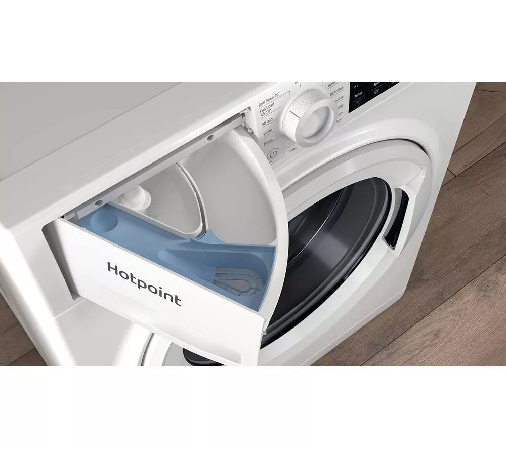 HOTPOINT Anti-stain NSWR 946 WK UK 9 kg 1400 Spin Washing Machine - White