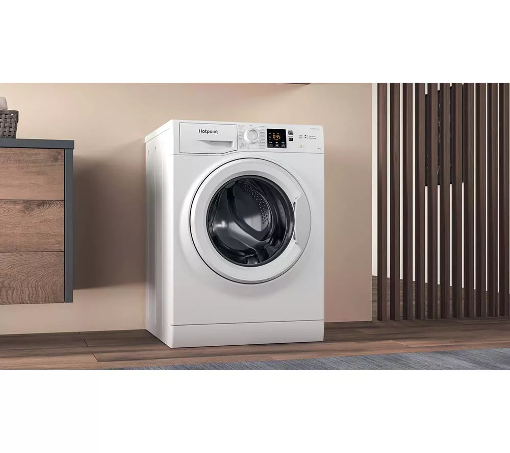 HOTPOINT Anti-stain NSWR 946 WK UK 9 kg 1400 Spin Washing Machine - White