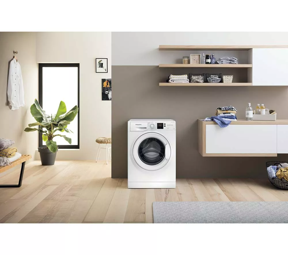 HOTPOINT Anti-stain NSWR 946 WK UK 9 kg 1400 Spin Washing Machine - White
