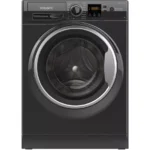 HOTPOINT Anti-Stain NSWM 7469 BS UK 7 kg 1400 Spin Washing Machine - Black