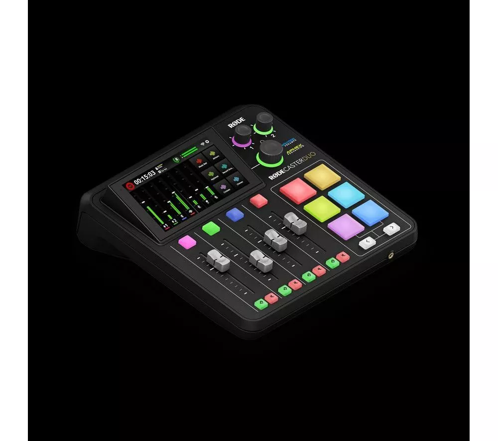 RODE RØDECaster Duo Audio Mixer - Black