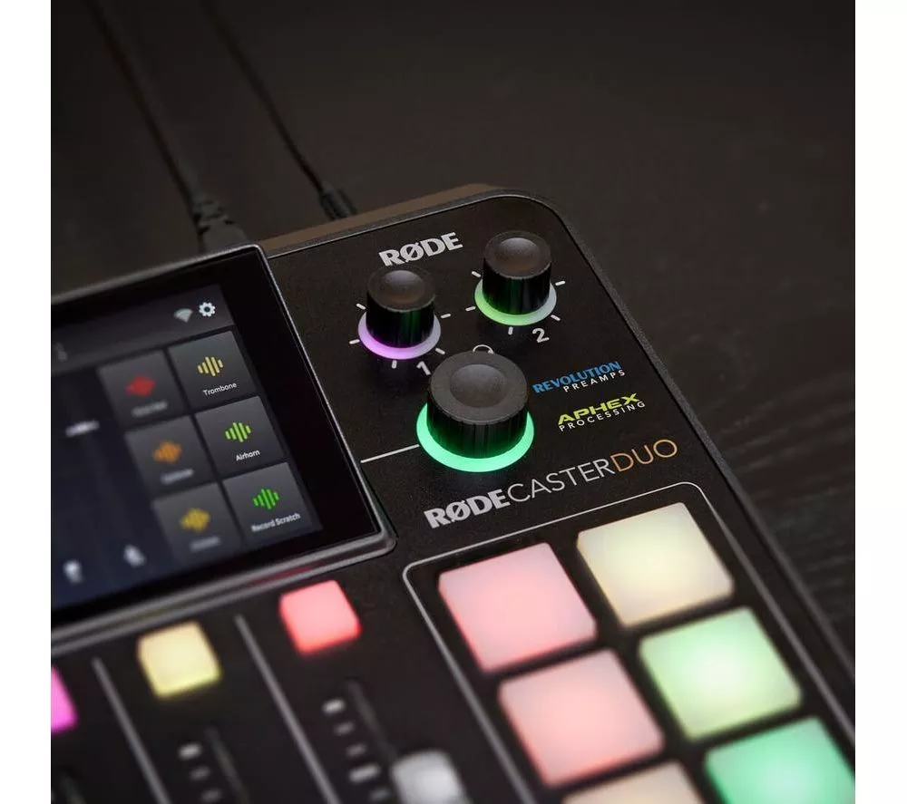 RODE RØDECaster Duo Audio Mixer - Black