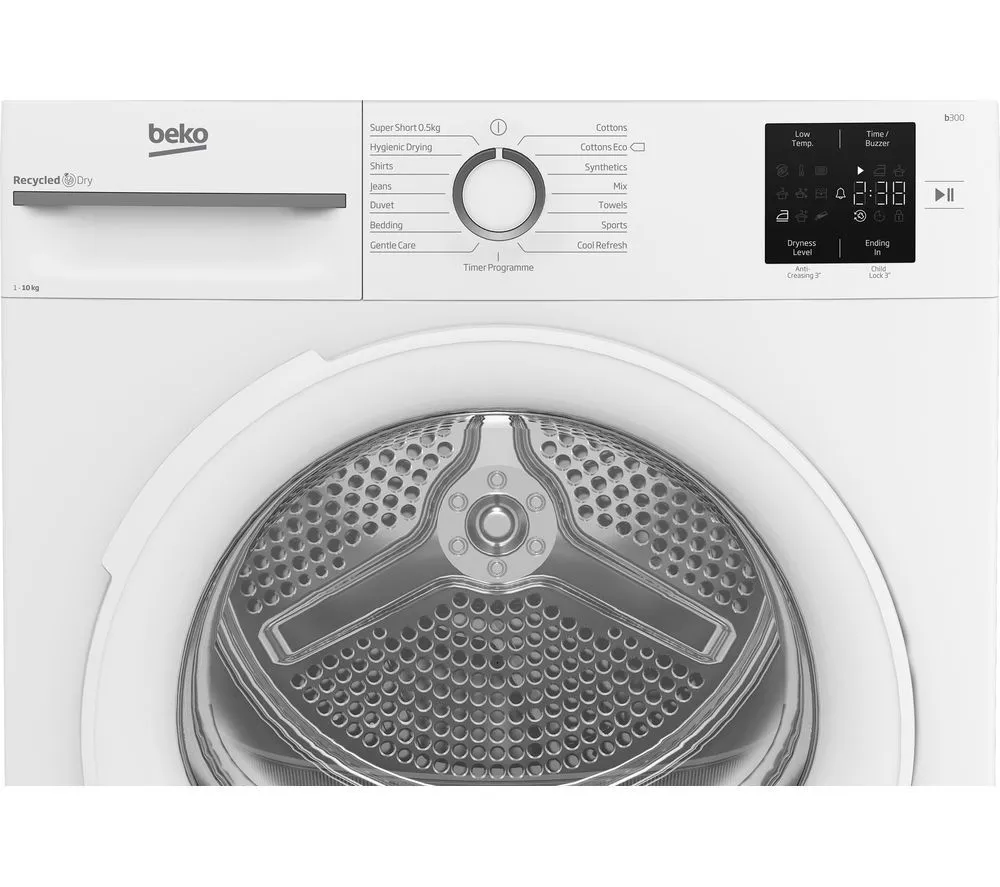 BEKO Pro BM3T31023W 10 kg Heat Pump Tumble Dryer - White