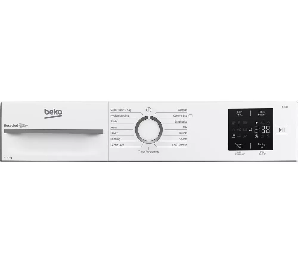 BEKO Pro BM3T31023W 10 kg Heat Pump Tumble Dryer - White