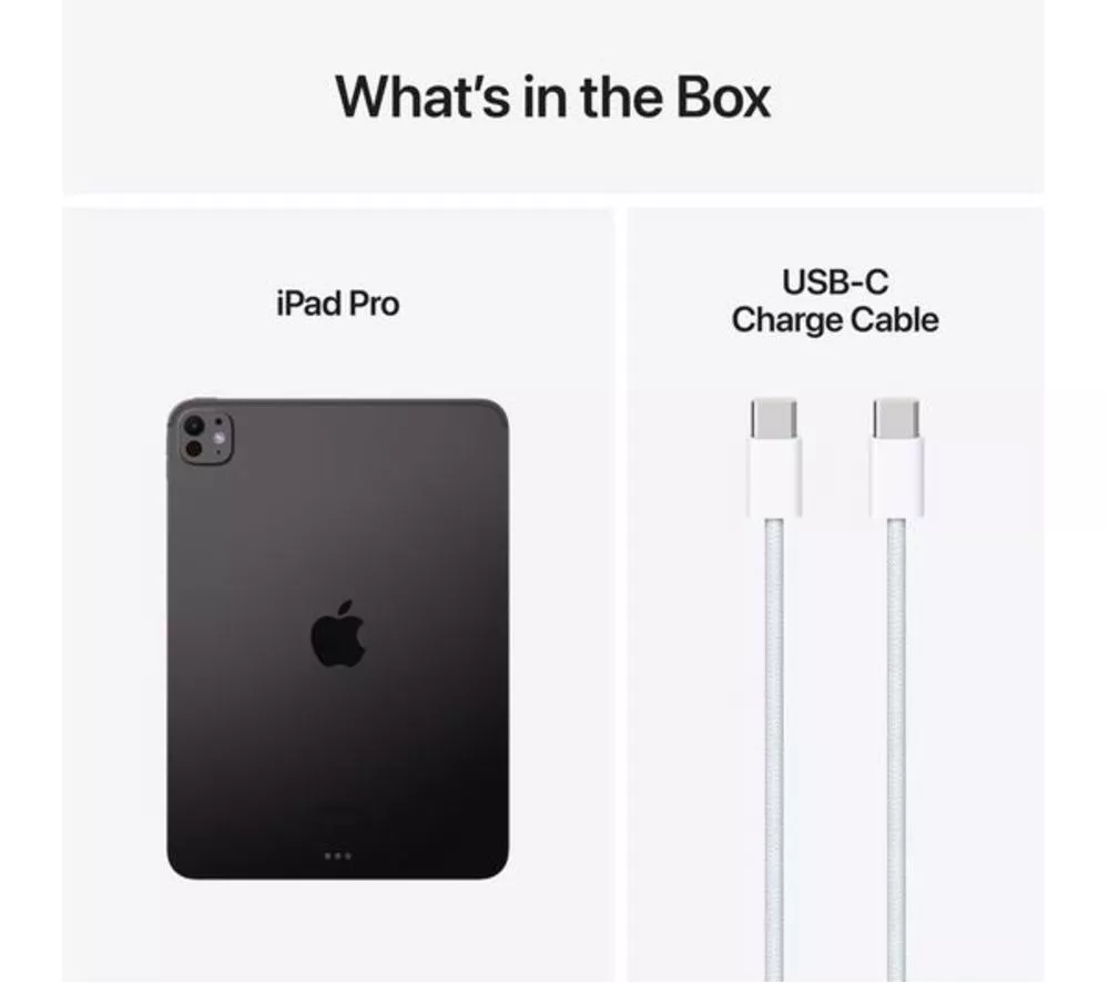 APPLE 11" iPad Pro (2024) - 2 TB, Space Black, Nano-texture display