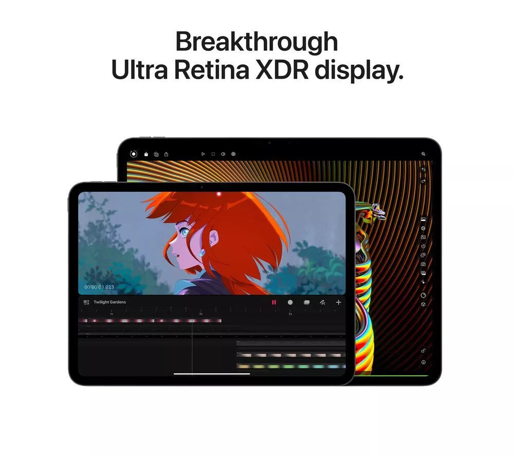 APPLE 11" iPad Pro Cellular (2024) - 2 TB, Silver, Nano-texture display
