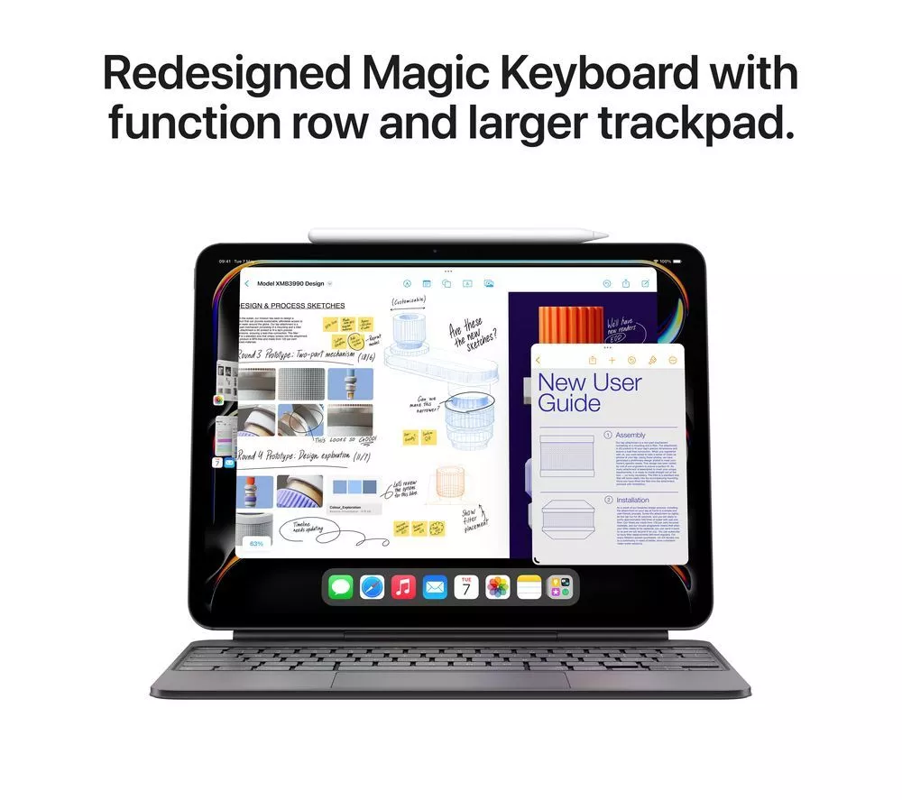 APPLE 11" iPad Pro Cellular (2024) - 2 TB, Silver, Nano-texture display