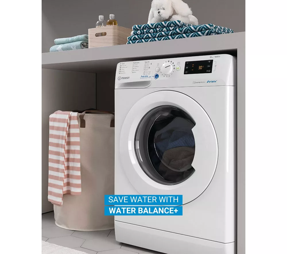 INDESIT MTWC 81495 BK UK 8 kg 1400 Spin Washing Machine - Black