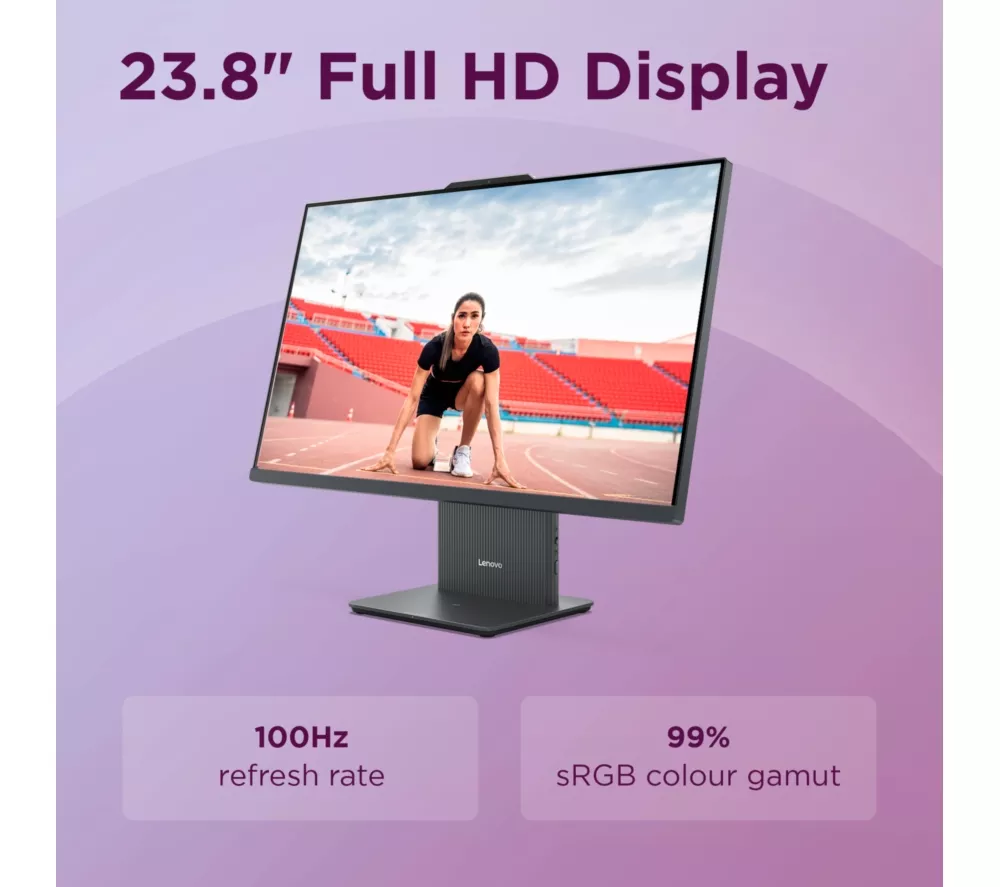 LENOVO IdeaCentre AIO 3 23.8" All-in-One PC - AMD Ryzen 7, 512 GB SSD, Grey
