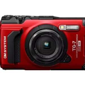 OM SYSTEM Tough TG-7 Digital Camera - Red