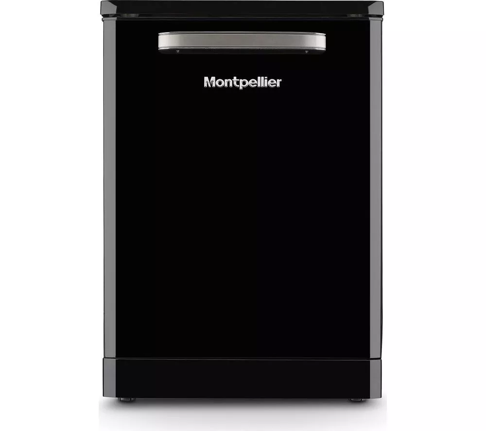 MONTPELLIER Retro MAB1353DK Full-size Dishwasher - Black