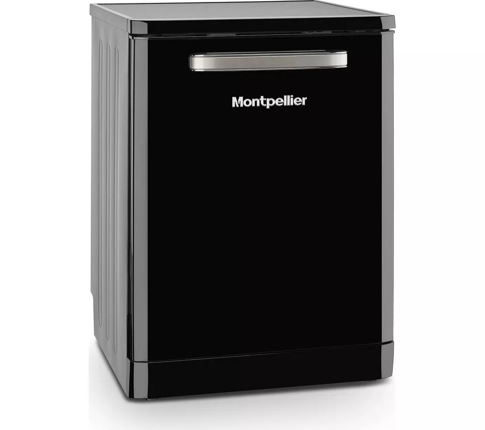 MONTPELLIER Retro MAB1353DK Full-size Dishwasher - Black
