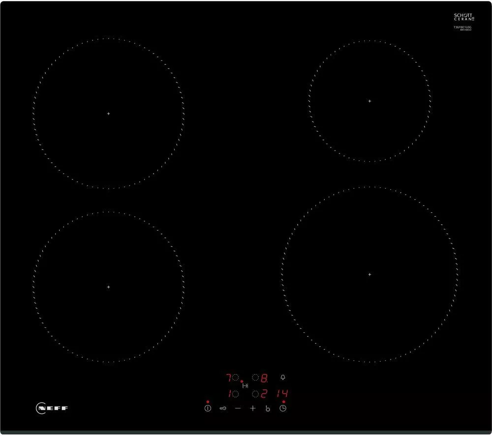 NEFF N30 T36FBE1L0 60 cm Electric Induction Hob - Black