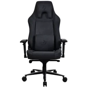 AROZZI Vernazza XL Supersoft Fabric Gaming Chair - Black