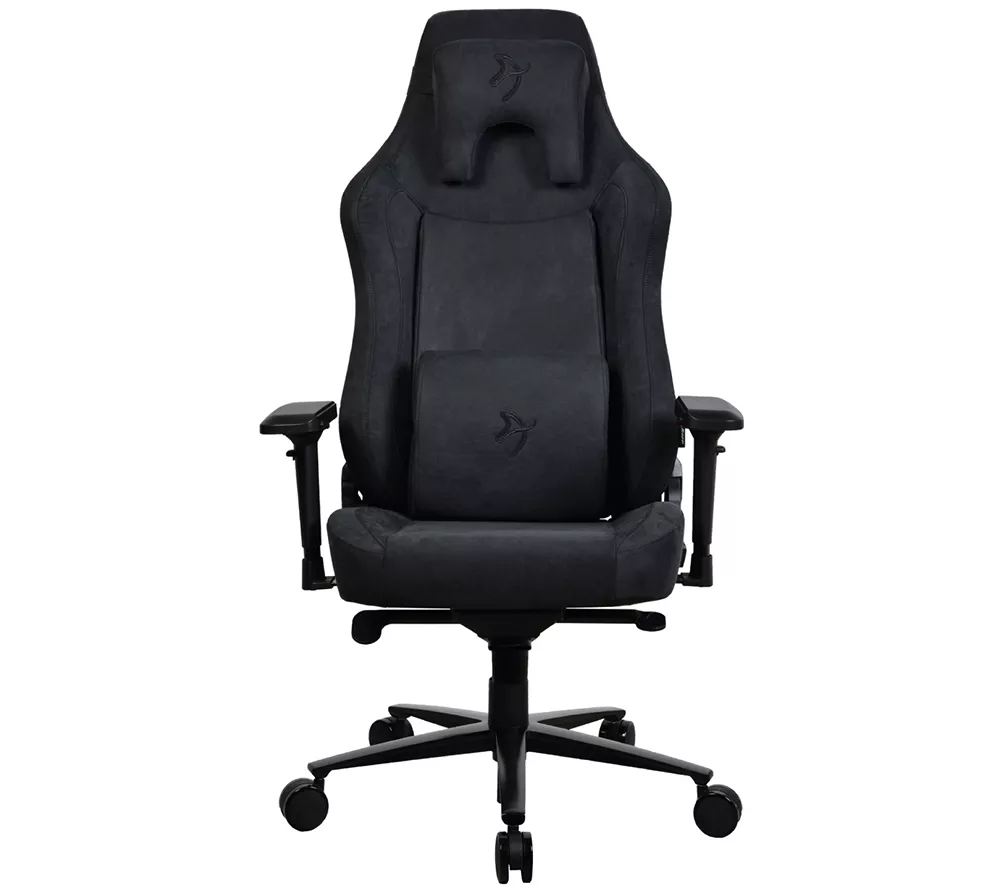 AROZZI Vernazza XL Supersoft Fabric Gaming Chair - Black
