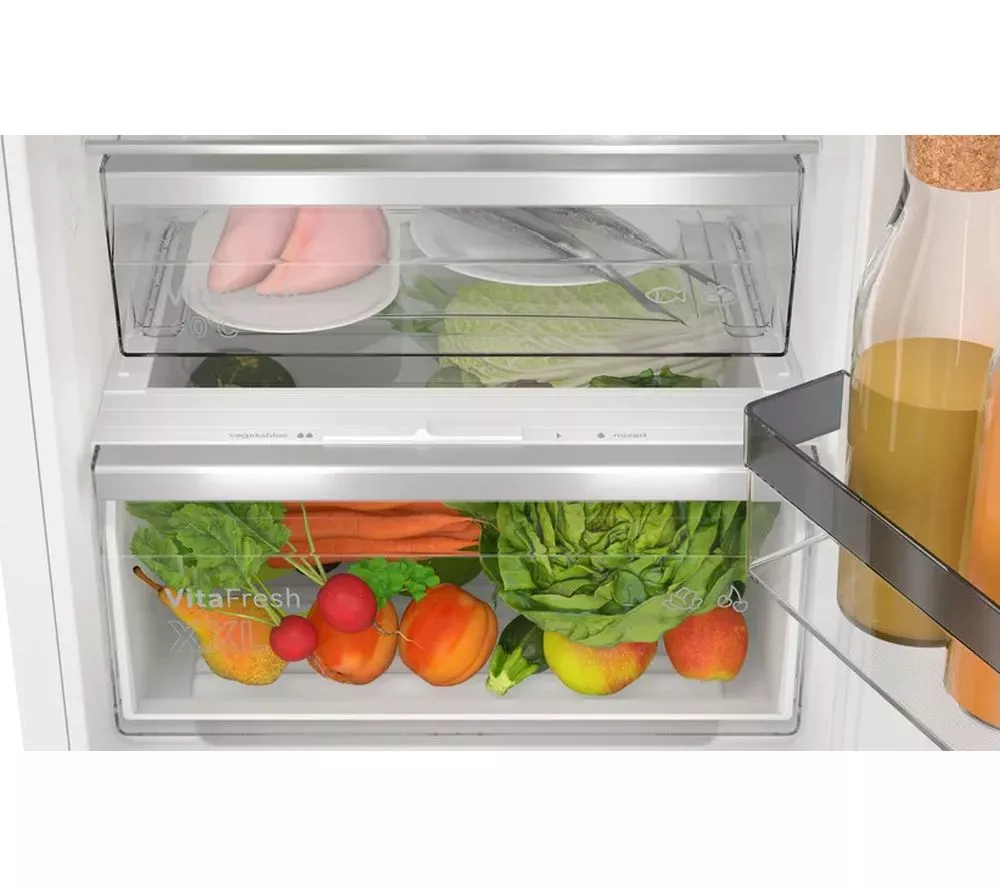BOSCH Series 4 KIN96VFD0 Integrated 60/40 Fridge Freezer - Fixed Hinge