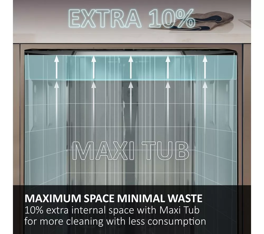 HAIER XS 6B4S3FSB-80 Full-size Fully Integrated WiFi-enabled Dishwasher