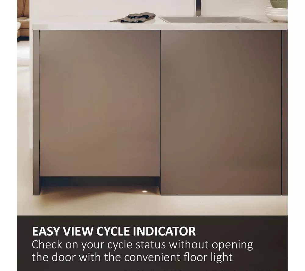 HAIER XS 6B4S3FSB-80 Full-size Fully Integrated WiFi-enabled Dishwasher