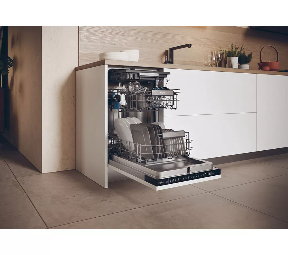 HAIER XI1C3TB2FB-80 Slimline Fully Integrated WiFi-enabled Dishwasher