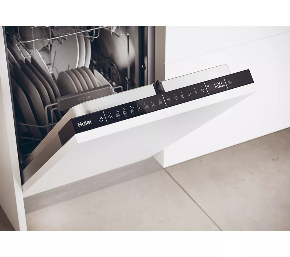HAIER XI1C3TB2FB-80 Slimline Fully Integrated WiFi-enabled Dishwasher