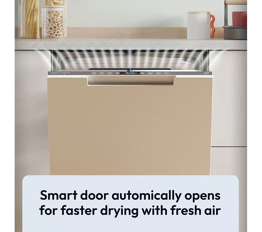 CANDY CI 5D6F0MA-80 Full-size Fully Integrated WiFi-enabled Dishwasher