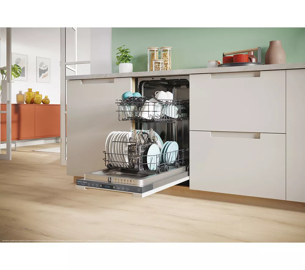 CANDY CI 5D6F0MA-80 Full-size Fully Integrated WiFi-enabled Dishwasher