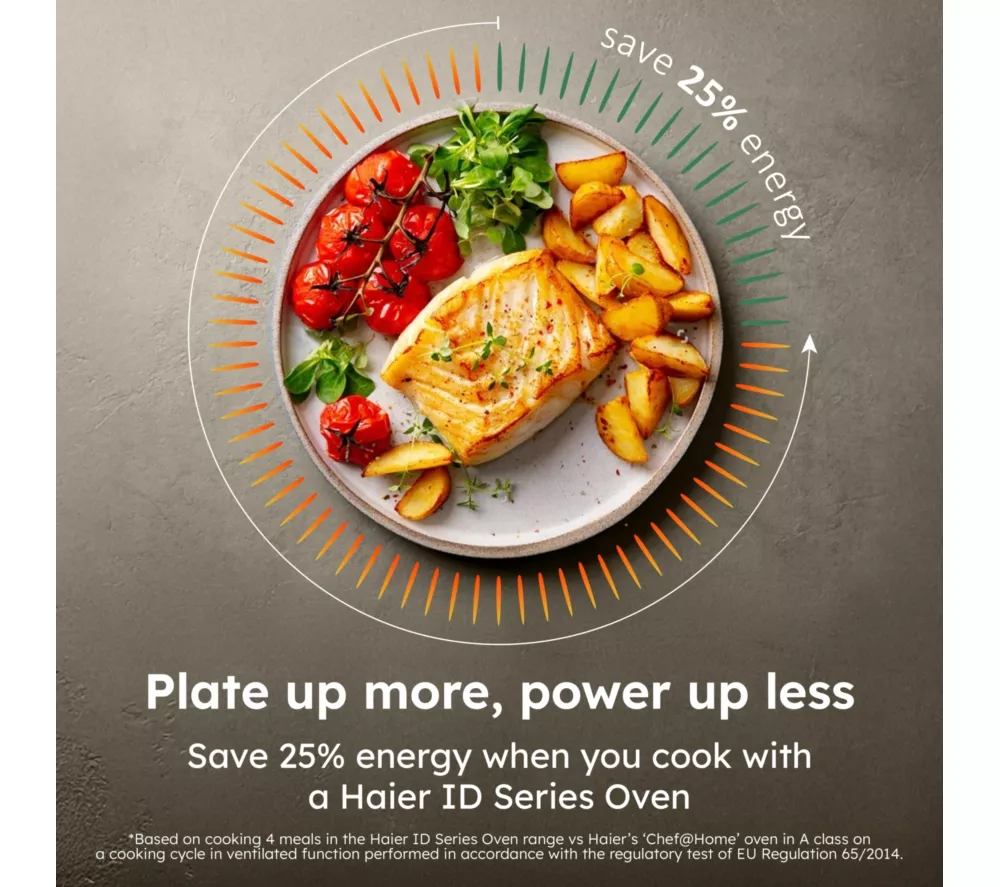 HAIER H6 ID23B3HTB Electric Smart Oven - Black