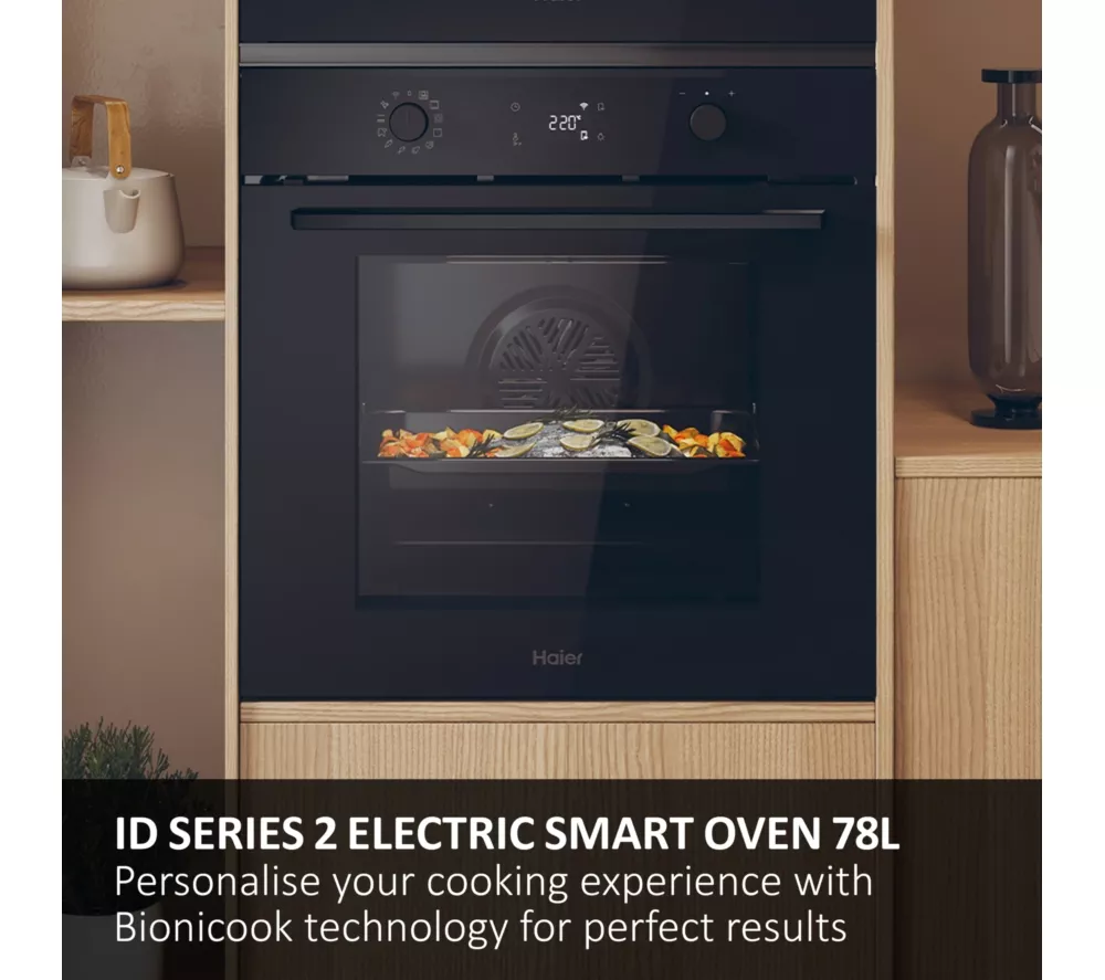 HAIER H6 ID23B3HTB Electric Smart Oven - Black
