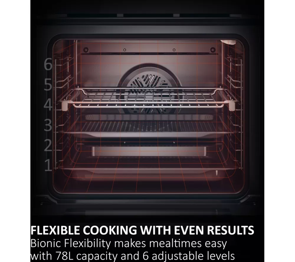 HAIER H6 ID23B3HTB Electric Smart Oven - Black
