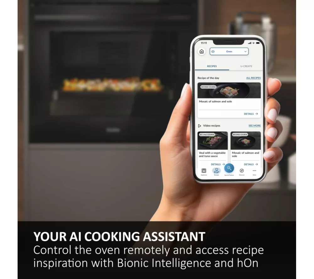 HAIER H6 ID23B3HTB Electric Smart Oven - Black