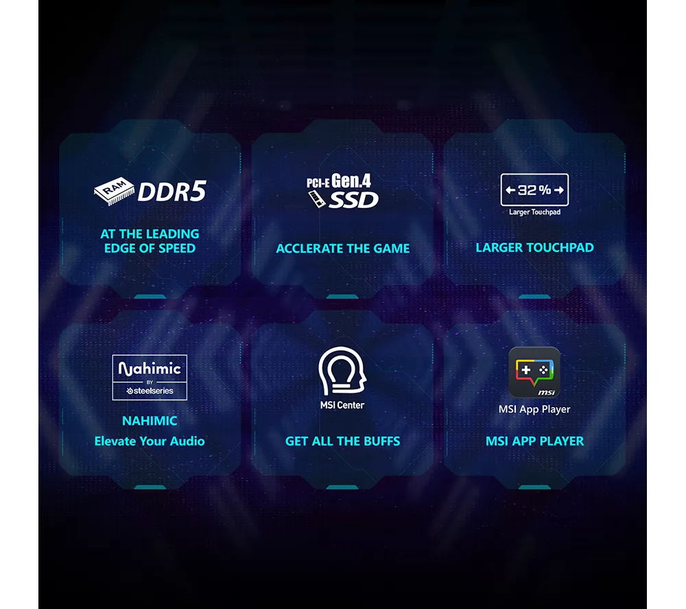 MSI Cyborg 15 15.6" Gaming Laptop - Intel® Core™ i5, RTX 3050, 512 GB SSD
