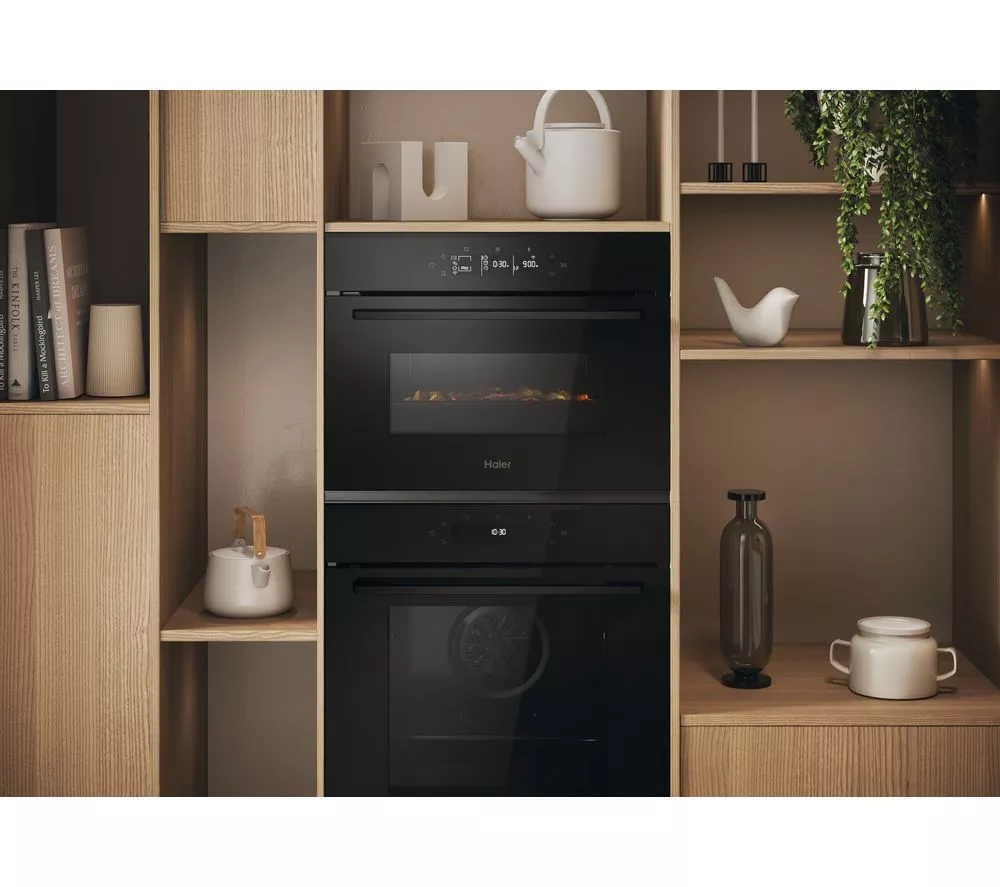 HAIER H4MWID29G6NQB Built-in Combination Microwave - Black