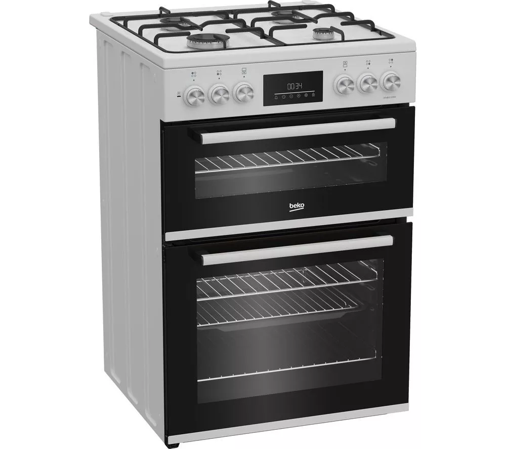 BEKO Pro FDD6231W 60 cm Dual Fuel Cooker - White