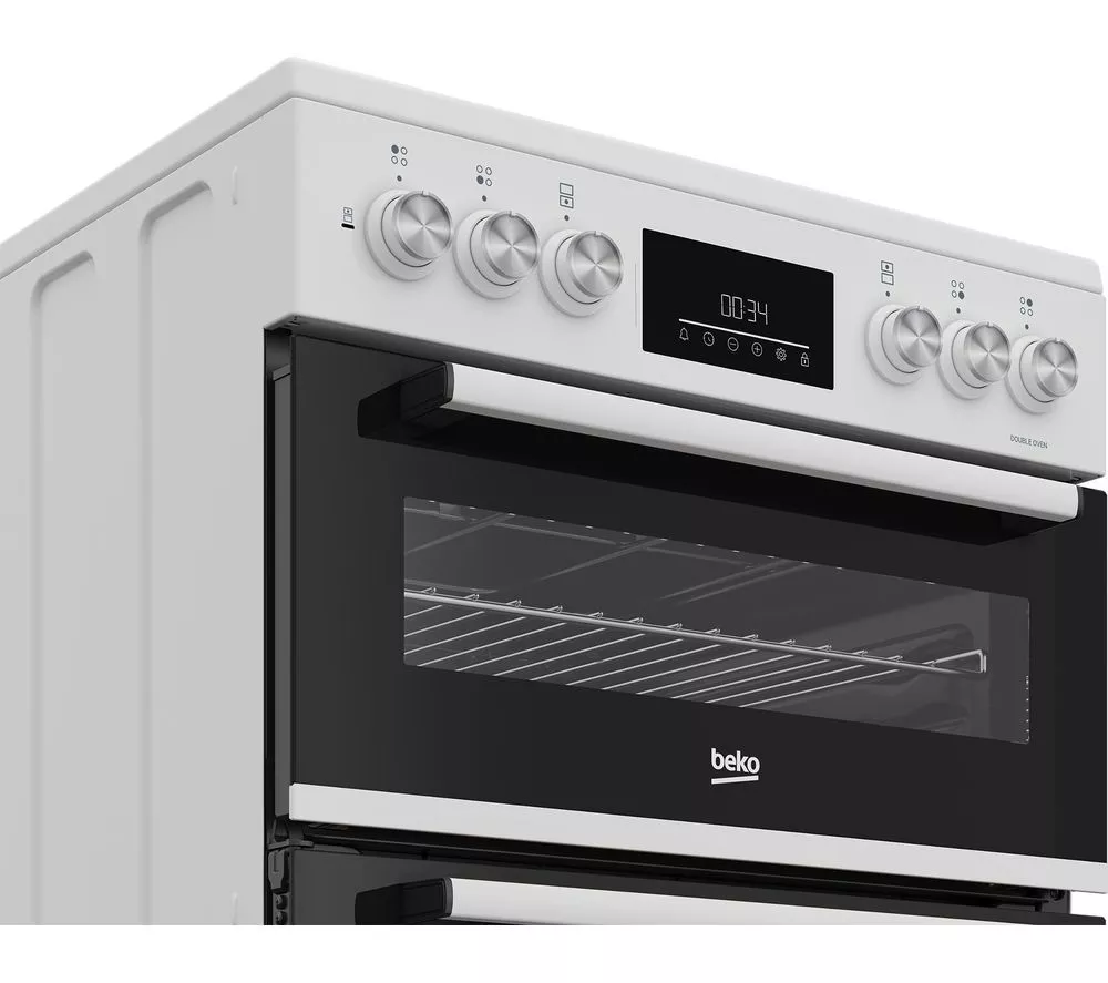 BEKO Pro FDD6231W 60 cm Dual Fuel Cooker - White