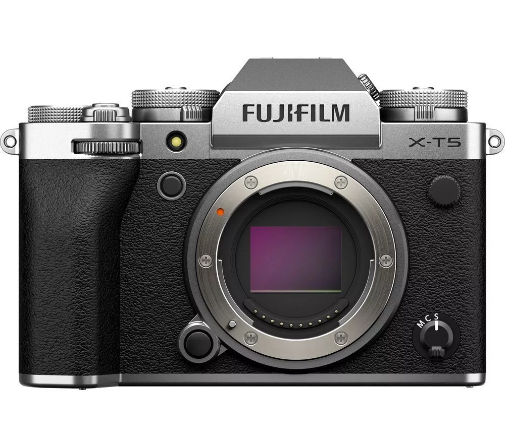 FUJIFILM X-T5 Mirrorless Camera with FUJINON XF 16-50 mm f/2.8-4 R LM WR Lens - Silver