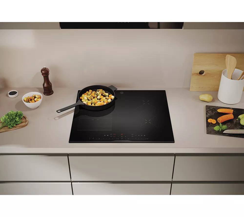 HOOVER HIF64DCS 59 cm Electric Induction Smart Hob - Black