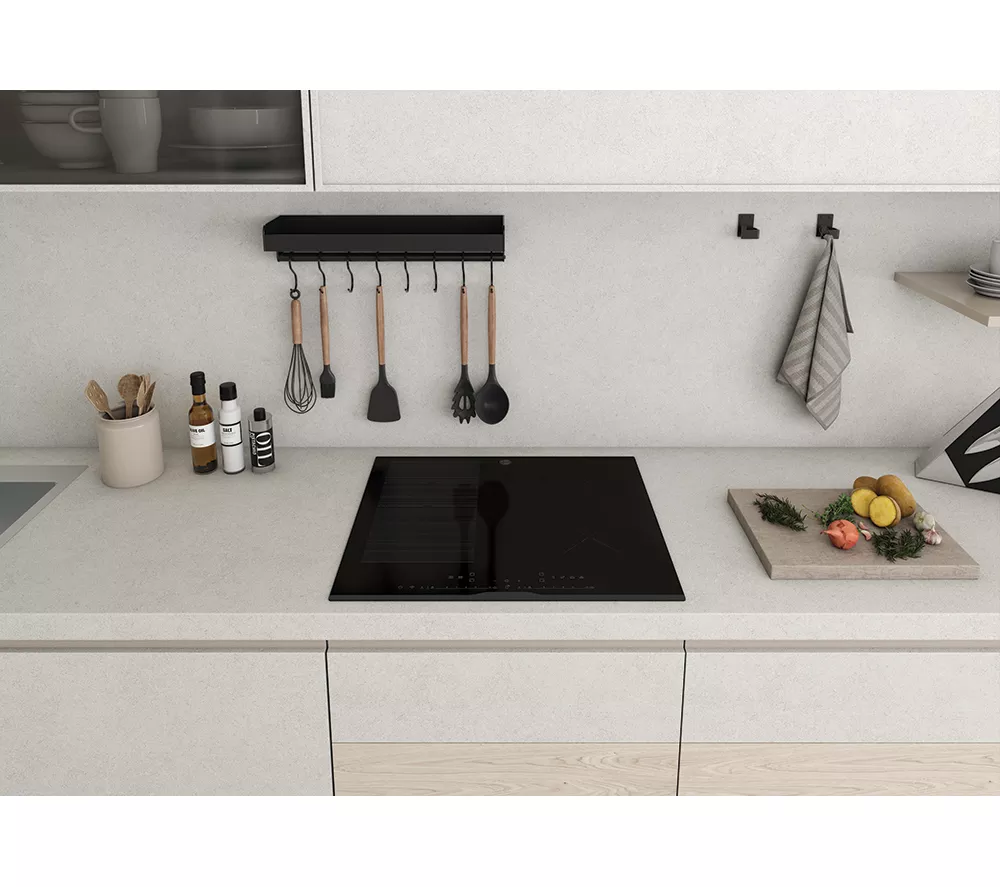 HOOVER HIF64DCS 59 cm Electric Induction Smart Hob - Black