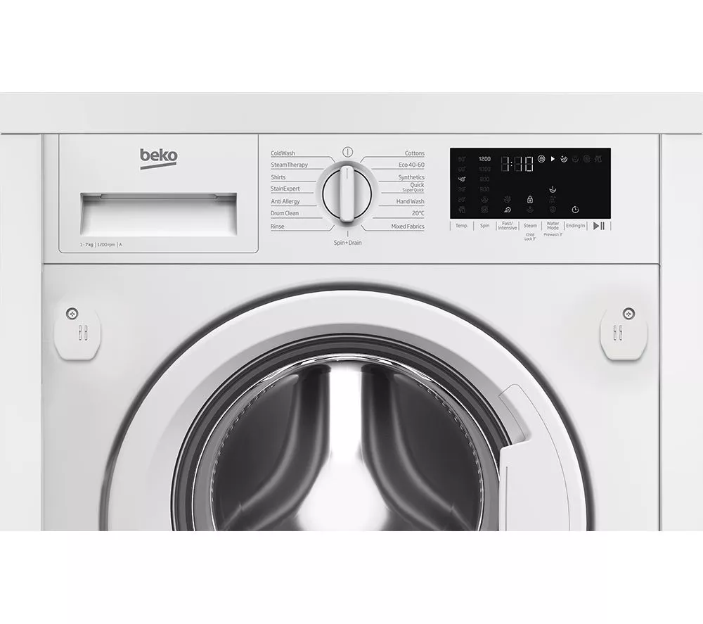 BEKO WTIK72121 Integrated 7 kg 1200 Spin Washing Machine