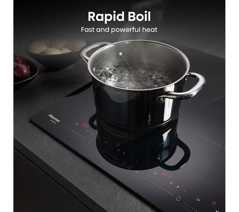 HISENSE HI6442BSCE 60 cm Electric Induction Hob - Black