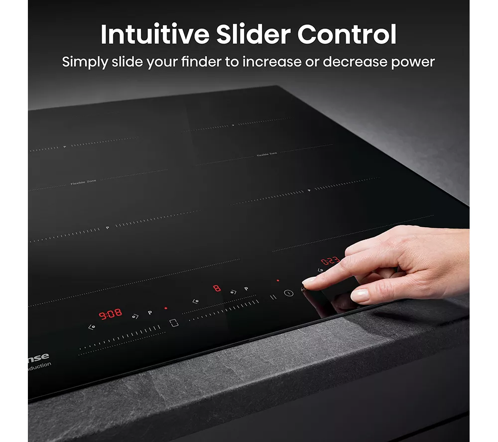 HISENSE HI6442BSCE 60 cm Electric Induction Hob - Black