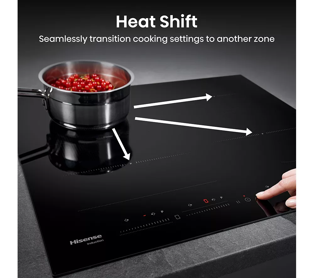 HISENSE HI6442BSCE 60 cm Electric Induction Hob - Black